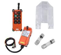 EMUKOEP Kit 24V CC, 100 Metri/100 Yards, Accessori Allarme Trasmettitore, Blocco Corona Sollevamento, Sistema di Controllo Radio a 1 Velocità, Set Telecomando e