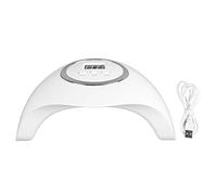EMUKOEP Lampada per Unghie a LED 48 W, Luce Professionale per Asciugare le Unghie in Gel con 3 Impostazioni Timer e Sensore a Infrarossi, per Salone di Bellezza, Manicure, Pedi