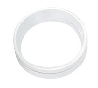 EMUKOEP L'anello Dosatore della Moka Previene gli schizzi. Raccoglitore di caffè Macinato Alla Moda, per Uso Domestico, in Lega di Alluminio (51MM)
