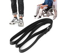 EMUKOEP L'ascensore delle Gambe con la Striscia di Nylon a Strisce per Sollevare le Gambe con la Striscia del Piede Aiutare la mobilità per le Persone Anziane con disabilità