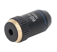 EMUKOEP Lente per Microscopio 60X in Ottone Resistente con Rimbalzo Automatico per Laboratorio di Biologia Professionale