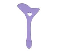 EMUKOEP Modello di Eyeliner Stencil di Eyeliner Riutilizzabile Guida per L'applicatore di in Silicone Strumento di Aiuto per il Trucco per Ombretti Mascara Principianti (Viola)