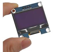 EMUKOEP Modulo 1pc 1,3 -pollici Schermo Oled Modulo Iic Iic I2c Comunicare 128x64 di Testo Bianco 6 * 5 * 1