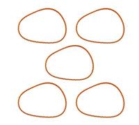 EMUKOEP Motore della Macchina da Cucire, 5 unità, Cintura della Macchina da Cucire, Vecchia per Elettrica Domestica, Accessori a Doppia Cintura Dente
