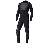 EMUKOEP Muta da Immersione in Tessuto Neoprene SCR Manica Lunga per lo Snorkeling Surf Nuoto per Sfide Estreme Donna Nera S (M)