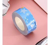 EMUKOEP Nastro per Etichette Stampate Largo 15 Mm per KINGJIM e TEPRA | Modelli carini, design impermeabile, 4 metri di lunghezza, stampa termica, facile da usare