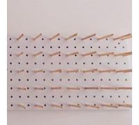 EMUKOEP Organizer Ecologico per Fili di Legno con Design Multiscomparto, Retro Adesivo Resistente per Risparmiare Spazio, Adatto per Cucire e Organizzare Fili 11,8x11,8 Pollici