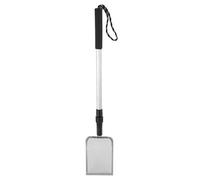 EMUKOEP Paletta per Escrementi di Pollo Paletta per Lettiera in Acciaio Inox per Rifiuti in Metallo con Manico Estensibile e Design con Chiusura a Pressione per la Pulizia (Uno stile)