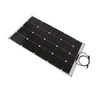 EMUKOEP Pannello di Luce del Pannello per Pannelli di Energia Solare Light di 200 W Flessibile per la Casa Esterna del Cardo