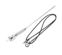 EMUKOEP Parafanghi Universali per Tetto in Ferro Antenna Amplificatore di Segnale Dal Design Elegante per gli Appassionati di Auto Adatta a Tutti i Veicoli Ferro Come Mostrato Nelle Immagini