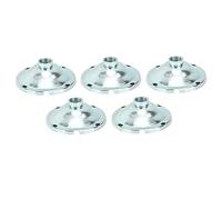 EMUKOEP Paralume per Illuminazione da 5 Pezzi con Filettatura Femmina G3/4, Paralume con Cuscinetto in Ferro per Fabbrica (Tubo G3/4 da 12 cm)