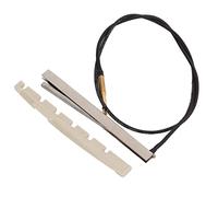 EMUKOEP Pickup per Chitarra, Pickup in Ceramica Piezoelettrico da 2,5 Mm con Struttura Robusta e Ampia Risposta in Frequenza per Parti di Ricambio per Strumenti Musicali Folk Acustici
