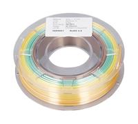 EMUKOEP PLA Filament 3D Stampante 3D 1,75 Mm Bundle Spool 200g Stampa di Seta Consumabile Shiny Fast Color Charghiet Cambia Multicolore