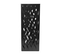 EMUKOEP Portaombrelli in Metallo Dal Design Moderno e Geometrico, Pratico Supporto Organizer di Forma Quadrata per la Scuola del Negozio, Portaombrelli Rivestito a Prova di Pioggia (#2)