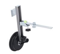 EMUKOEP Portautensili con bolla, supporto a ventosa, base girevole, lega di alluminio