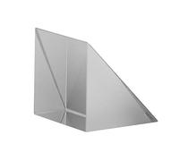 EMUKOEP Prisma Triangolare, Vetro Ottico K9 per Arredamento (15*15*) | Rifrazione della luce superiore, Strumento educativo per bambini, Design compatto 20x20x20 mm, Effetti RGB vivaci