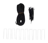 EMUKOEP Rete per Uccelli Rete da Giardino in HDPE Resistente per Piante | Rete da 1/2 Pollice, Protezione UV, da -58 °F a 212 °F, 7 Picchetti da Giardino, Fascette, per la Protezione degli Alberi