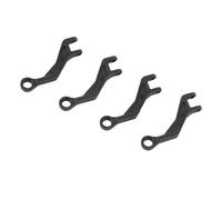 EMUKOEP Robuste Parti di Ricambio in Plastica per Elicottero K124 K170 RC Aste di Collegamento da 4 Pezzi per Un'esperienza di Volo Senza Interruzioni