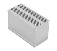 EMUKOEP Scatole di Progetto per Alloggiamento per Elettronica 8 * 5 * 5, Strumento a Piastra Circuito Stampata, Scatola di Raffreddamento in Alluminio, Scatola di Alloggiamento Elettronica Fai - -te