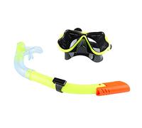 EMUKOEP Set Boccaglio per Immersione Boccaglio Semi-secco Previene L'uso di Immersioni Libere Nelle Vie Respiratorie Dell'acqua per Immersioni in Vetro PVC 13,9 Once