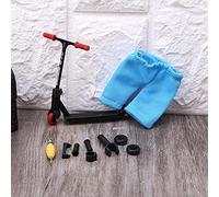 EMUKOEP Set di Giocattoli per il Potenziamento Sensoriale di Mini Scooter da Dito per L'allenamento della Coordinazione Occhio-mano (nera)