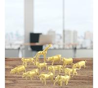 EMUKOEP Set di Modelli di Figure di Animali della Giungla Realistici Set di Giocattoli Educativi per la Fauna Selvatica per Bambini Modelli Animali *12 (#2)