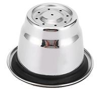 EMUKOEP Set di Spazzole per Cucchiai Filtranti Riutilizzabili in Acciaio Inossidabile per Capsule di caffè Precise per Forniture per Macchine da caffè Fai-da-te, Lavorazione Eccellente, per Macchina