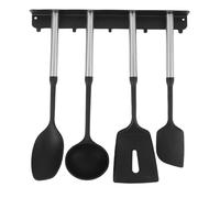 EMUKOEP Set di Utensili da Silenziosi in Stile Moderno, Tolleranza Alle Alte Temperature, Manico in Acciaio Inossidabile 304, Utensili da da 4 Pezzi per la Casa