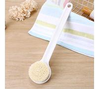 EMUKOEP Spazzola da Bagno Morbida per Capelli per Un'esfoliazione Delicata del Corpo e Rilassamento Muscolare, Verde 14,2x3,1x1,2 Pollici (Bianco)
