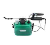 EMUKOEP Spruzzatore Elettrico per Piante da 2,1 Galloni Funzionamento Automatico Efficiente per il Giardinaggio di Grandi Aree Spruzzatore da Giardino Portatile per Irrigare i Fiori (Verde)