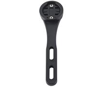 EMUKOEP Staffa per Computer da Manubrio per Bicicletta Visualizzazione Comoda per Edge 510, Navigazione Heads-up Facile da Installare, Materiale ABS, 2 Colori per Ciclismo All'aperto (Nera)