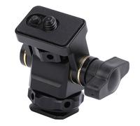 EMUKOEP Supporto per Display della Fotocamera Supporto per Display da Campo per Fotocamera con Inclinazione di 180 Gradi con per Pattino Freddo per Gabbie e Maniglie in Lega di Alluminio