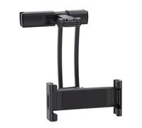 EMUKOEP Supporto per Tablet per Poggiatesta del Sedile Posteriore 'auto, Supporto Pieghevole Girevole a 360° per Dispositivi da 4,7-12,9 Pollici, Ideale per i Fratelli Che Guardano Film