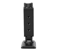 EMUKOEP Supporto per Treppiede per Telefono con Cuscinetto Antiscivolo Regolabile per Base Magnetica Fotografica e modalità di Utilizzo Multiple per Registrazione Vlog, Materiale in Lega di Alluminio,