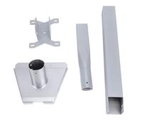 EMUKOEP Supporto regolabile per Gen 3, supporto per tetto per regolazione angolare di 45°, 90°, 180°, acciaio inossidabile, installazione stabile, durevole, compatibile con e tetti