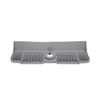 EMUKOEP Tappetino per rubinetto in silicone, vassoio di drenaggio funzionale per lavelli, lungo 45 cm, per evitare danni causati dall'acqua e sporcare. Migliora l'organizzazione della tua cucina con