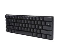 EMUKOEP Tastiera Meccanica Cablata con Interruttore Blu | Design ergonomico compatto, retroilluminazione a colori a LED, struttura in ABS resistente, adatto a casa, giochi, computer