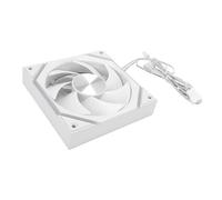 EMUKOEP Ventola per Case PC ARGB da 120 Mm, Dispositivo di Raffreddamento | Cuscinetto Idraulico, 800-2000 Giri/min, Flusso D'aria 61,5 CFM, Silenzioso 29 DBA, Cuscinetti Antiurto in Silicone, per