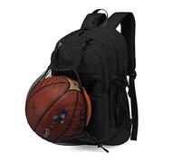 EMUKOEP Zaino Sportivo per Basket e Ciclismo, Grande capacità Grigio- 29 Cm X 48 Cm X 14 Cm per il Casco e la Conservazione degli Ingranaggi