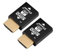Emulatore mini HDMI EDID Passthrough - 1080p a 4K a 60Hz | Design compatto | Supporta interruttori HDMI, estensori, ricevitori AV, splitter video 3840 x 2160 @ 60Hz - 2 pezzi