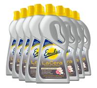 Emulsio La Cera Facile Marmo Autolucidante x Pavimenti 12 Flacconi 750ml ognuno