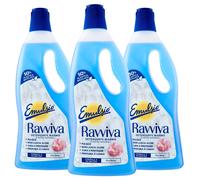 Emulsio Ravviva Marmo Deterg. Pavimenti per Ceramica Granito 3 Flaconi da 750ml
