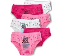 EMY Intimo Slip Mutandine morbideBimba - 6 Paia tg da 2 a 12 Anni - Cotone Elastico Morbido - Fascia Alta in Vita No Stress - Colori Anallergici - Fino al 15% di Sconto su 3 o più (2 Anni, 4539)