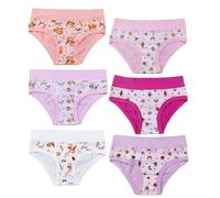 EMY MutaEMY Mutande Bambina Ragazza Anni Cotone 6 Pezzi (4 Anni, Stella)