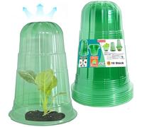 Emyimom Cappello per piante, cappelli per piante da insalata per proteggere da uccelli, lumache, gelo o agenti atmosferici: protegge le piante dal ciottolo, può essere utilizzato con un colletto a
