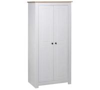 EMYRLXQW Armadietti & Armadietti & Armadi & Guardaroba-Guardaroba Bianco 80x50x171,5 cm In Pino Massello Panama Gamma