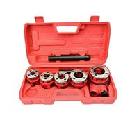 KIT FILIERA FILIERE PER TUBI TUBO IDRAULICI IDRAULICO 5pz FILETTATURA