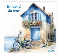 En bord de mer (Calendrier mural carré 2026 30 x 60 cm (ouvert)) Calendrier double avec une page pour vos prises de notes: Un calendrier pour les ... de sérénité à leur quotidien. (CALVENDO Art)