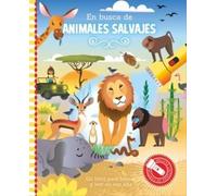 EN BUSCA DE ANIMALES SALVAJES.(LIBRO CON LINTERNA) - Lingua olandese NUOVO VV...