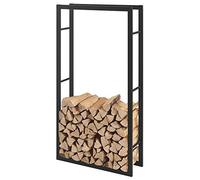 [en.casa] Legnaia Deposito per Legna da Ardere 70 x 150 x 25 cm Portalegna Telaio in Acciaio